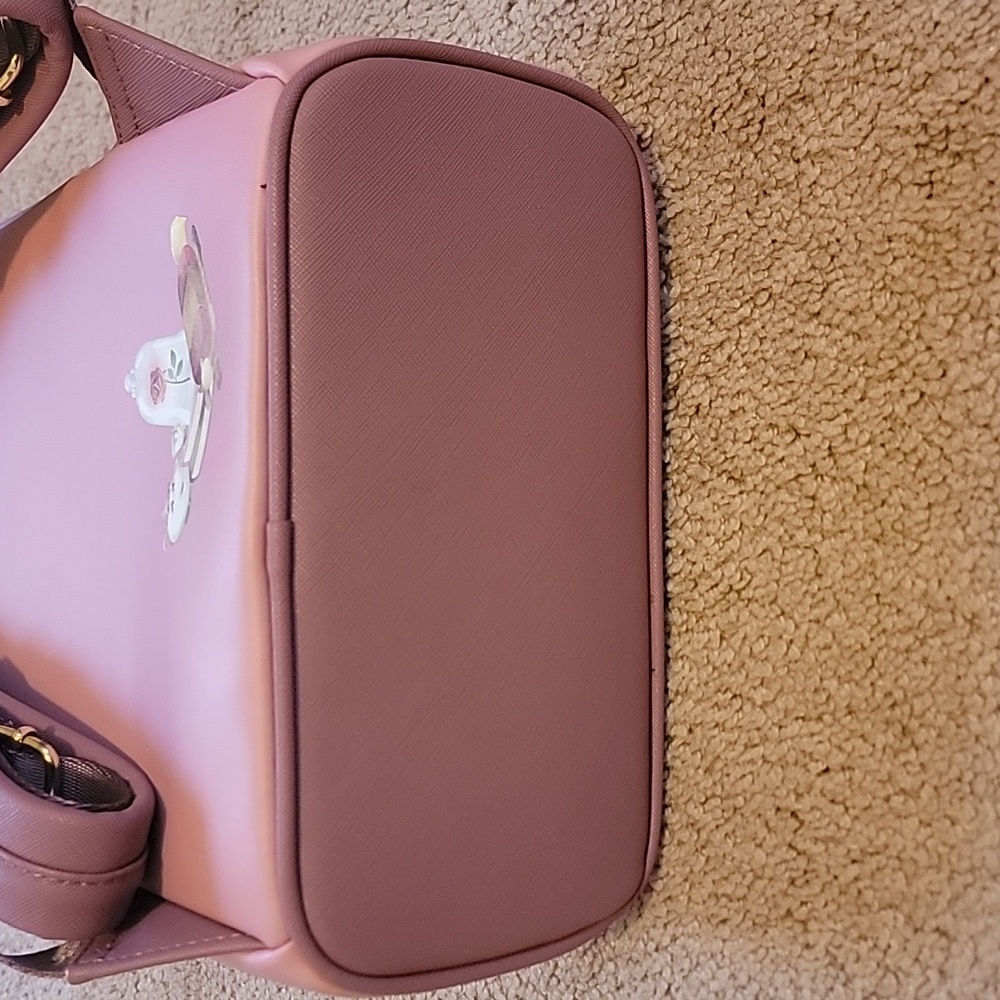 Loungefly Pink Disney Beauty and the Beast Backpack - Picture 3 of 3
